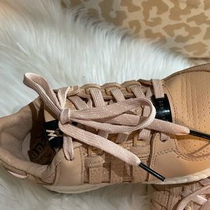 Adidas leather pink neutral Consortium woman’s sneakers